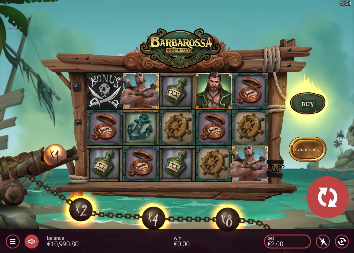 Barbarossa DoubleMax Slot